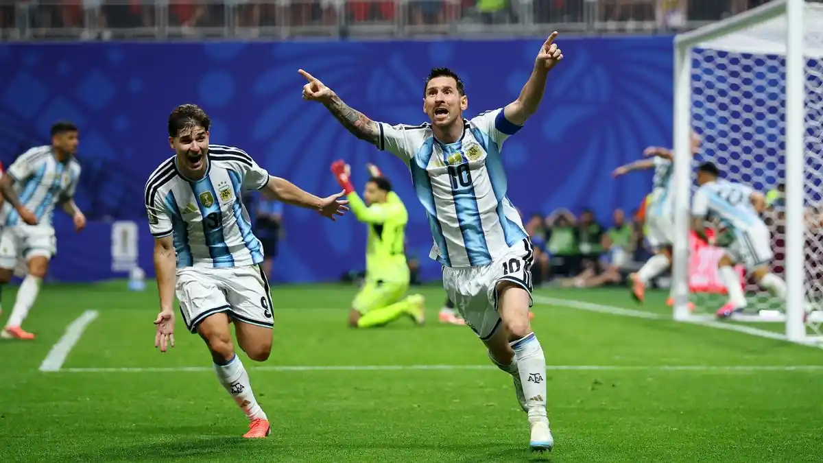 Lance importante de Argentina VS Egypt nas oitavas da Copa do Mundo 2026