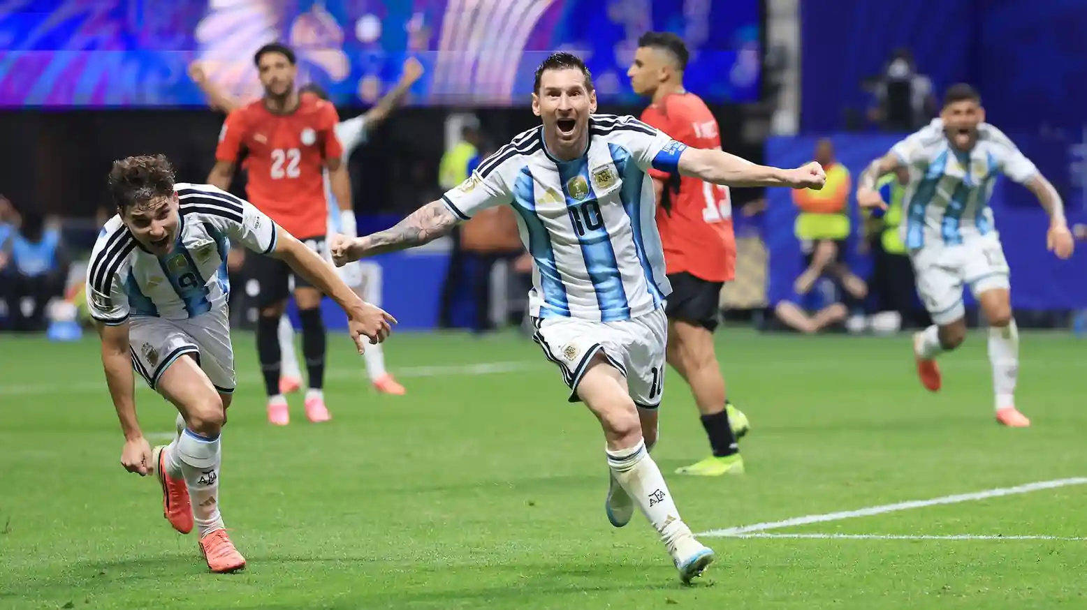 Messi orienta Argentina VS Switzerland desde un balón parado en el Mundial 2026
