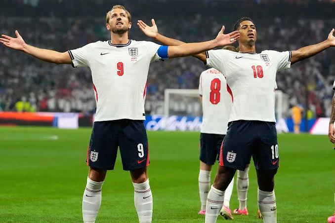 A Inglaterra comemora durante Mexico VS Inglaterra na Copa do Mundo 2026