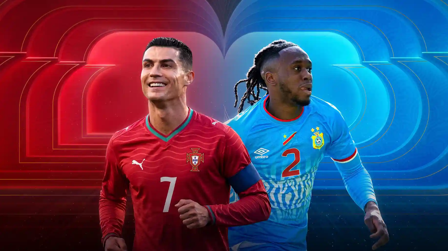 Portugal VS Congo DR Copa do Mundo 2026 — Ronaldo no NRG Stadium em Houston