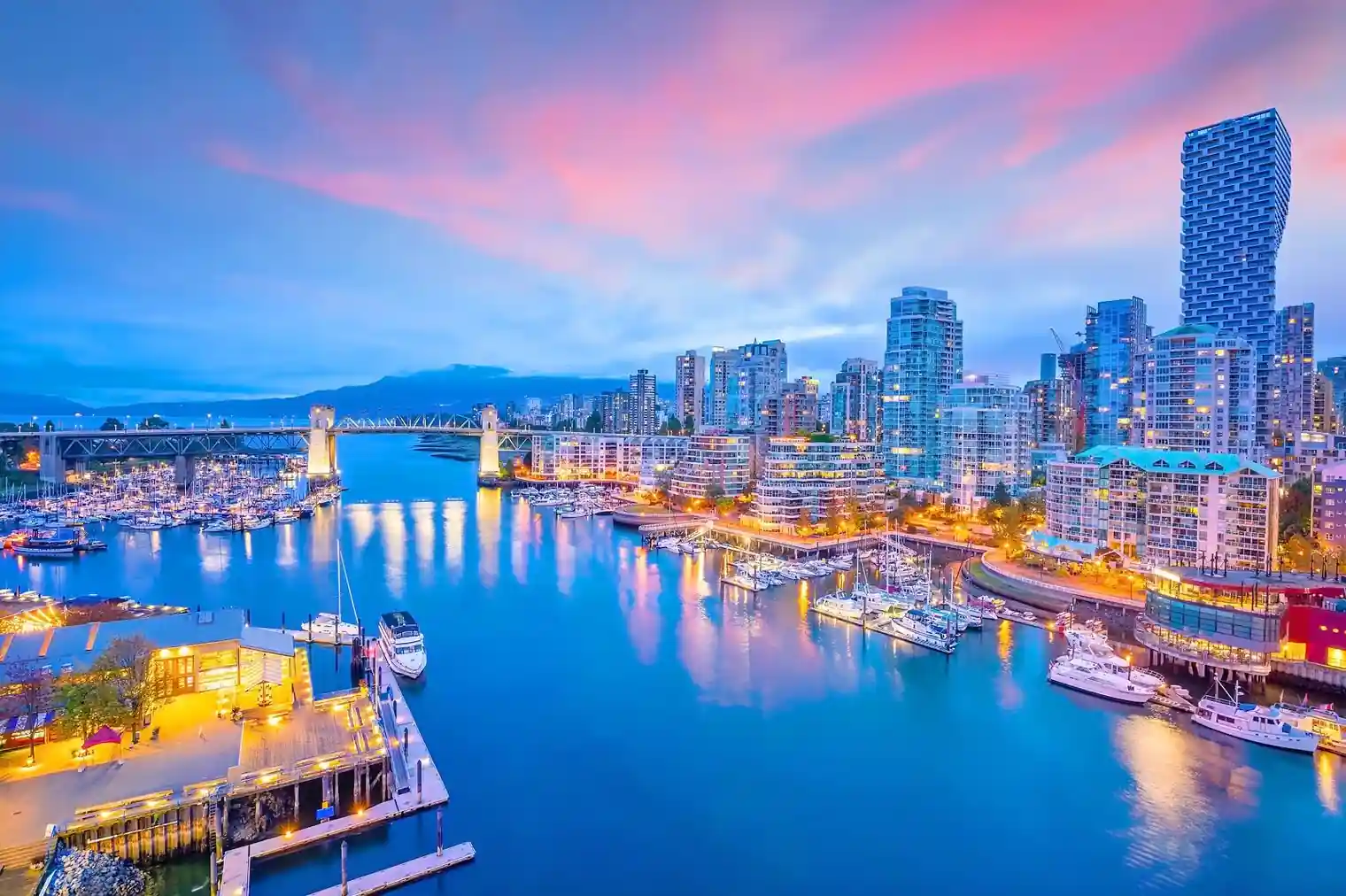 Vancouver skyline and football venue ahead of the 2026 World Cup