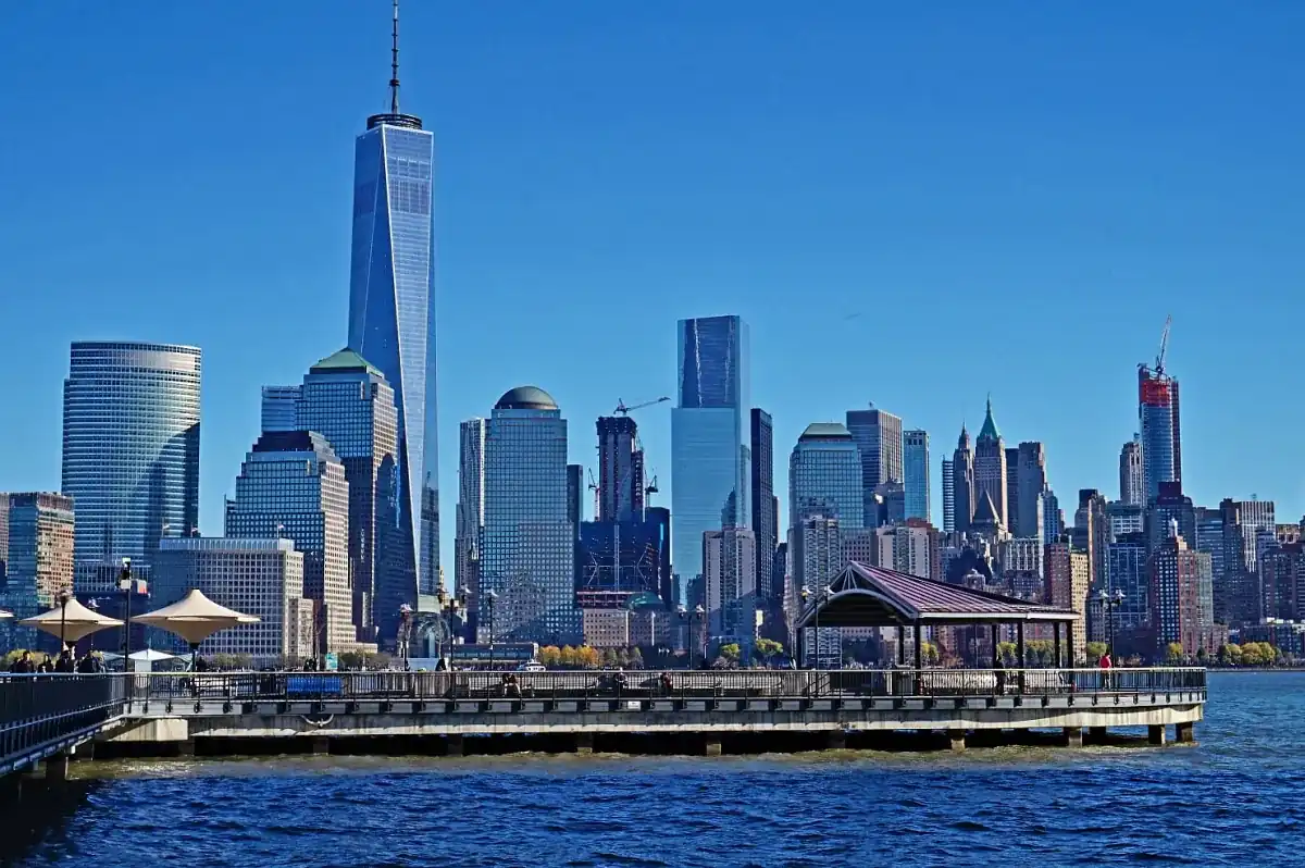 New York New Jersey skyline and stadium setting for the 2026 World Cup